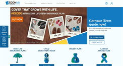 Desktop Screenshot of aegonlife.com